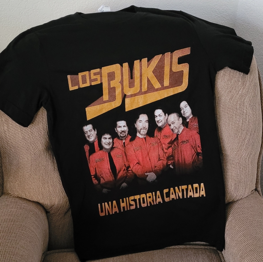 Los Bukis Una Historia Cantada Concert Tee Gem